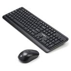 Toetsenbord en muis | Nedis (Draadloos, 800-1600 dpi), Computers en Software, Toetsenborden, Verzenden, Nieuw, Nedis