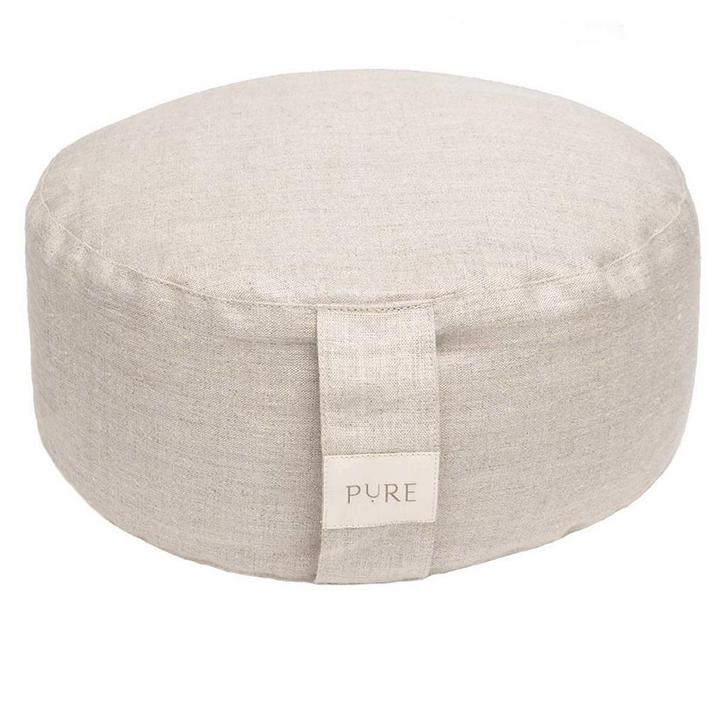 Meditatiekussen eco hennep rond - Pure, Sport en Fitness, Overige Sport en Fitness, Nieuw, Verzenden