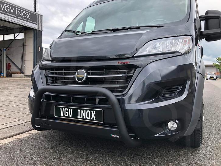 FIAT DUCATO PUSHBAR MET CE/EU CERTIFICAAT ZWART INCL MONTAGE, Auto diversen, Auto-accessoires, Nieuw, Ophalen of Verzenden