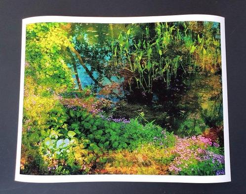 Viet Ha Tran - Monet Garden, Antiek en Kunst, Kunst | Designobjecten