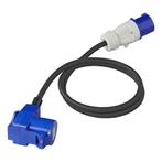 ProPlus Verloopkabel - 150 cm - CEE stekker - Haakse CEE..., Ophalen of Verzenden, Nieuw