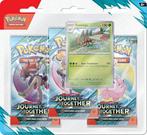 Pokemon SV09 Journey Together - 3-Pack Blister - Kaarten - Y, Hobby en Vrije tijd, Verzamelkaartspellen | Pokémon, Verzenden, Nieuw