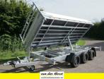 Hapert kipper 3-ASSER met sterke bladveren tridem 405x200cm, Auto diversen, Aanhangers en Bagagewagens, Nieuw