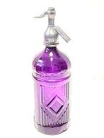 Sifon - Vintage sifon en gekleurd glas, Antiek en Kunst, Kunst | Designobjecten