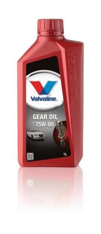 Valvoline gear oil gl 4 75w 80 1 liter, fles, Verzenden