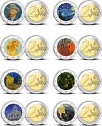 Europa. 2 Euro Various Years Vincent Van Gogh (8 stuks met