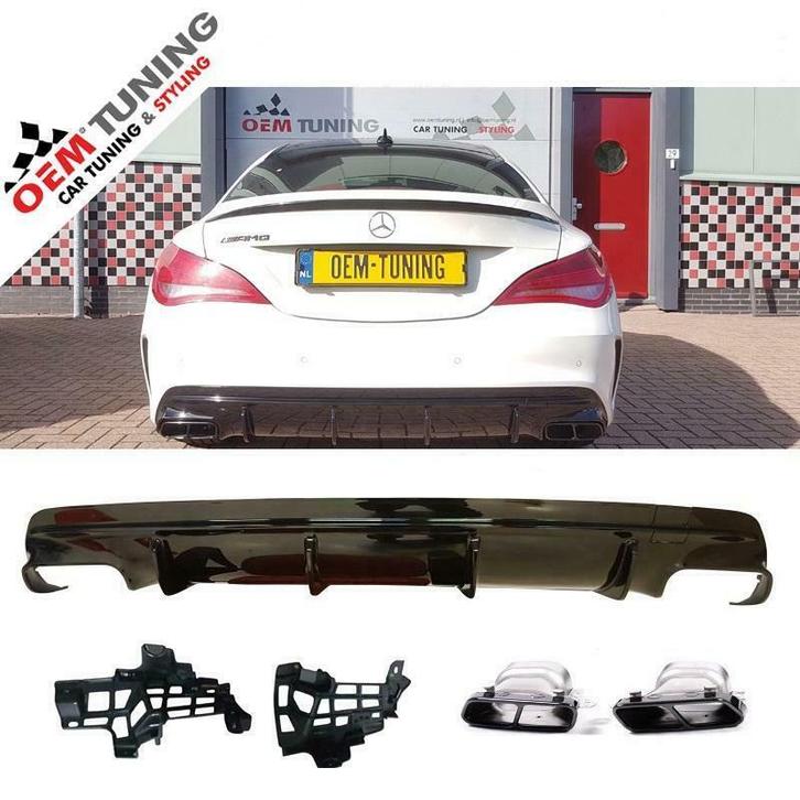 MERCEDES BENZ | AMG DIFFUSER | W176  W205 W117 W213 CLASS|, Auto-onderdelen, Carrosserie en Plaatwerk, Nieuw, Mercedes-Benz, Achter
