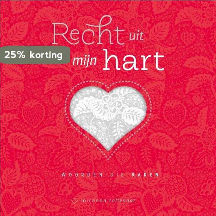 Recht uit mijn hart 9789029722094 Miranda Tollenaar, Boeken, Godsdienst en Theologie, Zo goed als nieuw, Verzenden