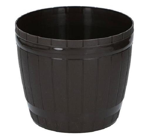 Bloempot Bruin diameter 19 cm (set van 2) (Plantenbakken), Tuin en Terras, Bloembakken en Plantenbakken, Nieuw, Verzenden