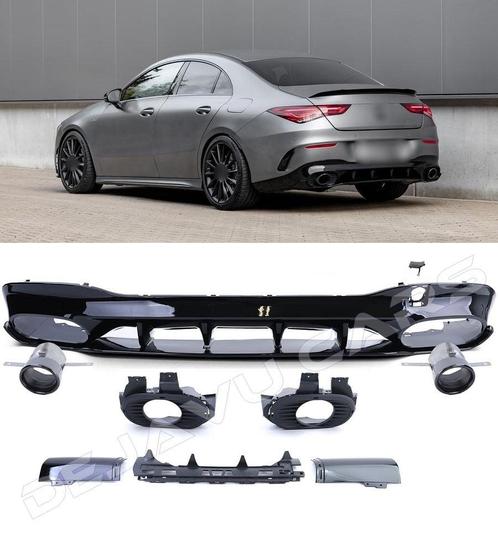 CLA35 AMG Look Diffuser voor Mercedes Benz CLA-Klasse C118 /, Auto diversen, Tuning en Styling, Ophalen of Verzenden