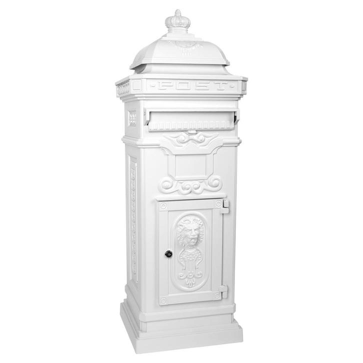 Kolombrievenbus XL Wit - Engelse brievenbus Brievenbussen, Tuin en Terras, Brievenbussen, Verzenden