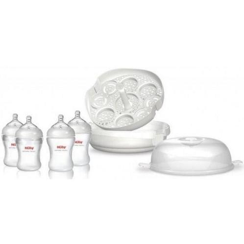 Nuby Microwave Stoom Sterilisator van €29 voor €23, Kinderen en Baby's, Babyvoeding en Toebehoren, Nieuw, Ophalen of Verzenden