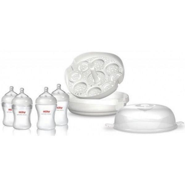Nuby Microwave Stoom Sterilisator van €29 voor €15, Kinderen en Baby's, Babyvoeding en Toebehoren, Nieuw, Ophalen of Verzenden