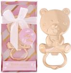 Kraamcadeautje/babyshower bedankje sleutelhanger/flesopener, Verzenden, Nieuw, Versiering, Geboorte of Huwelijk