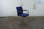 Comforto | Vergaderstoel | Tweedehands | Chromen frame | Bla, Huis en Inrichting, Bureaus, Verzenden, Gebruikt