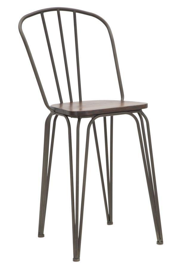 STOEL HARLEM 54X45X102 SET VAN 2 STUKS (ZITHOOGTE CM 61), Huis en Inrichting, Stoelen, Ophalen of Verzenden