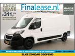 Peugeot Boxer 335 2.0 BlueHDI L3H2 MARGE Airco Cruise 3 Pers, Wit, Nieuw, Lease, Peugeot