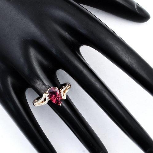 Zonder Minimumprijs - Ring - 14 karaat Geel goud - 1.57ct., Sieraden, Tassen en Uiterlijk, Ringen