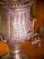 Samovar (2) - Koper, Messing, zilveren schilderij - Oude