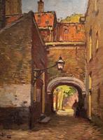 Ben Viegers (1886-1947) - Onder de poort door en dan?, Antiek en Kunst