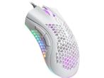Isy -  Igm 4500-wt Honeycomb Rgb Gamingmuis  - Wit, Rechtshandig, Muis, Verzenden, Gaming muis