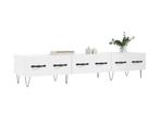 Tv-meubel Wit 150cm | Retourdeal | 53% Korting! (tv meubel), 100 tot 150 cm, Nieuw, Ophalen of Verzenden, Minder dan 100 cm