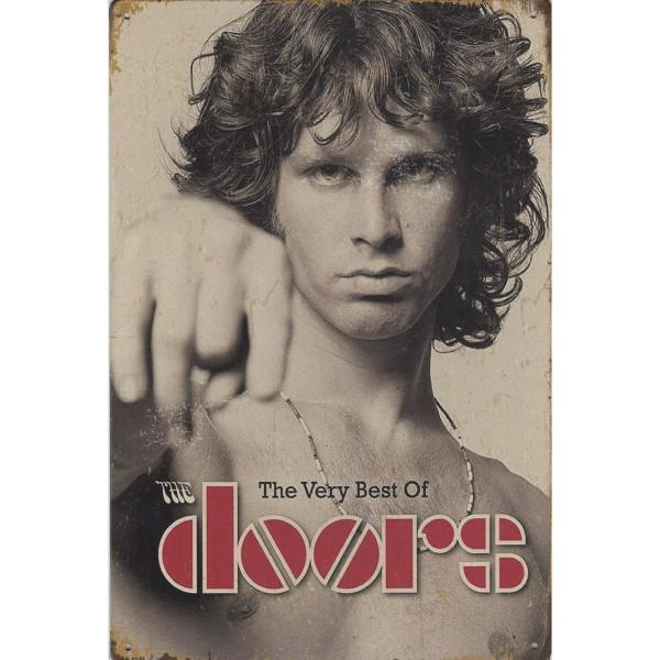 Concert Bord - The Doors Jim Morrison The Very Best Of, Verzamelen, Muziek, Artiesten en Beroemdheden, Poster, Artwork of Schilderij