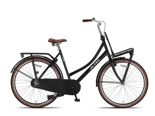 Altec Urban Transportfiets 28 inch - Mat Zwart, Fietsen en Brommers, Fietsen | Dames | Damesfietsen, Overige merken, Verzenden