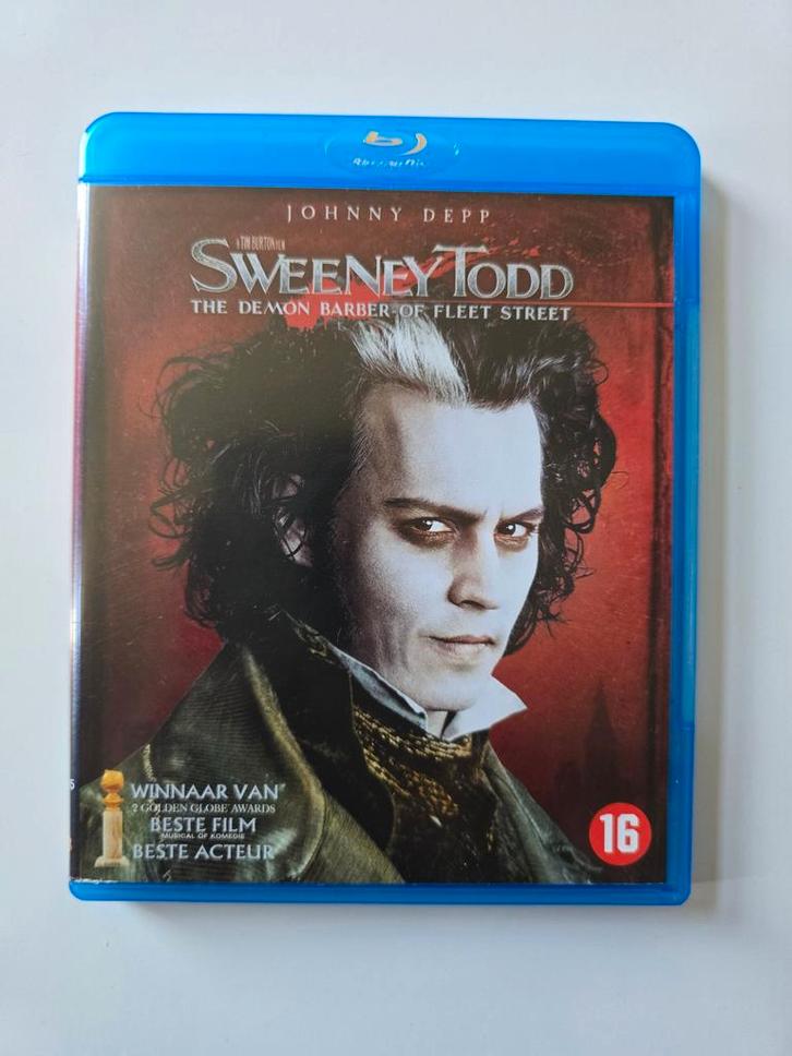 SWEENEY TODD THE DEMON BARBER OF FLEET STREET (BLURAY), Cd's en Dvd's, Blu-ray, Gebruikt, Verzenden