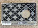 Nederland. 1908 / Historische coincard zilveren eerste 1/2