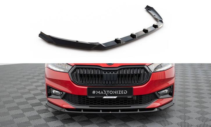 Voorspoiler Skoda Fabia Mk4, Auto-onderdelen, Carrosserie en Plaatwerk, Ophalen of Verzenden