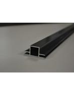 AL 4016 Aluminium antraciet 20x20x1.5mm met 2 x flens 4mm, Dieren en Toebehoren, Vogels | Hokken en Kooien, Ophalen of Verzenden