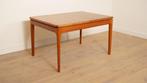 Vintage eettafel | Massief teakhout | Uitschuifbaar |, Huis en Inrichting, Tafels | Eettafels, Ophalen of Verzenden, Nieuw