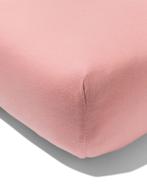 HEMA Peuter hoeslaken jersey 70x150 roze, Verzenden, Nieuw, Roze