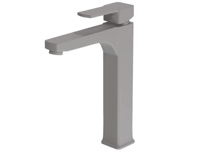 Fonteinkraan CUBIC | LICHT GRIJS | inclusief aansluitslangen, Doe-het-zelf en Verbouw, Sanitair, Nieuw, Kraan, Ophalen of Verzenden