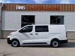 Opel Vivaro 2.0 CDTI 122pk L3H1 DC 6 persoons Edition / vast, Auto's, Bestelauto's, Stof, Gebruikt, Euro 6, Wit