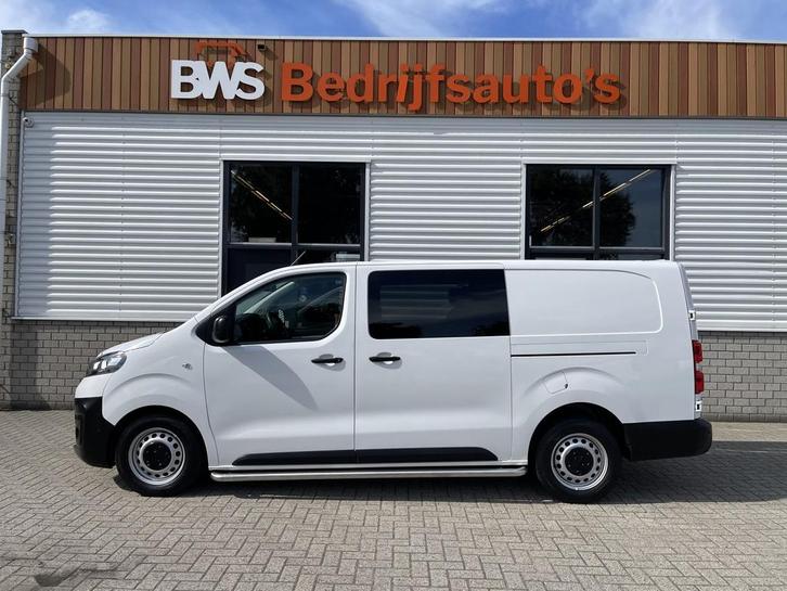 Opel Vivaro 2.0 CDTI 122pk L3H1 DC 6 persoons Edition / vast, Auto's, Bestelauto's, Onderhoudsboekje, Lease, Handgeschakeld, Wit