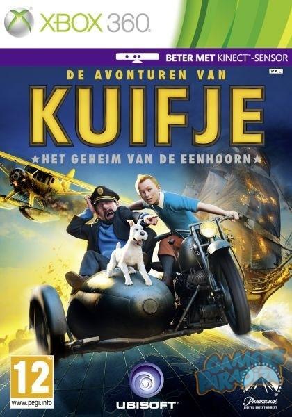 The Adventures of Tintin The Secret of The Unicorn-Standaard, Spelcomputers en Games, Games | Xbox 360, Zo goed als nieuw, Ophalen of Verzenden