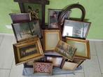 Lijst (15) - Hout , Glas , Hard plastiek , Metaal .