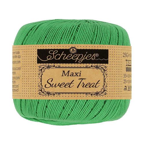 Scheepjes Maxi Sweet Treat - 389 apple green - Gemercerise, Hobby en Vrije tijd, Breien en Haken, Ophalen of Verzenden