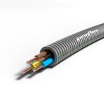 Preflex flexbuis VD draad 3 x 2,5 mm2 en 1 x 1,5 mm2 20mm –, Doe-het-zelf en Verbouw, Elektra en Kabels, Ophalen of Verzenden