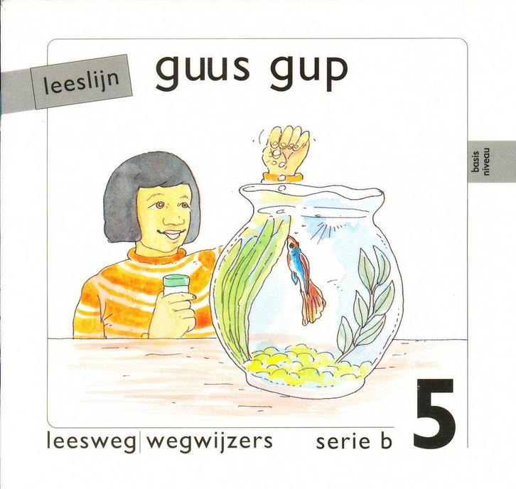Leeslijn versie 1 wegwijzers serie B deel 5 Guus Gup, Boeken, Schoolboeken, Nieuw, Verzenden