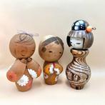Set van 3 creatieve kokeshi – winnaars van de
