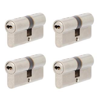 Deurbeslag | Cilinder | Nemef NF4 | 30/30 mm | 4 stuks, Doe-het-zelf en Verbouw, Hang- en Sluitwerk, Nieuw, Verzenden