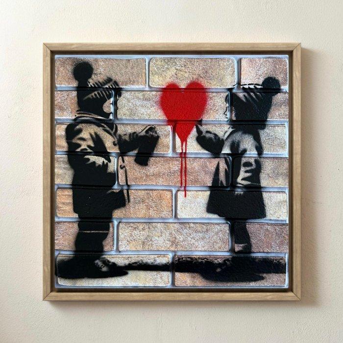 STRINK - BRICK LOVE, Antiek en Kunst, Kunst | Schilderijen | Modern