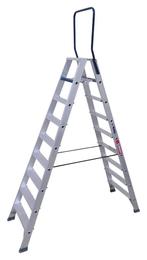 Dubbele Trap ASC DT 9 - Professioneel, Doe-het-zelf en Verbouw, Ladders en Trappen, Nieuw, 2 tot 4 meter, Trap, Verzenden