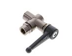 G 1/8 inch 2-Weg Haakse Kogelkraan Messing, Verzenden, Nieuw