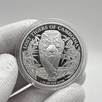 Cambodja. 2026 – Lost Tigers of Cambodia – 1 oz Silver –
