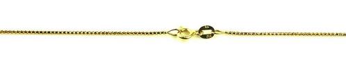 Slang Ketting 14K goud 44 cm, Sieraden, Tassen en Uiterlijk, Kettingen, Verzenden