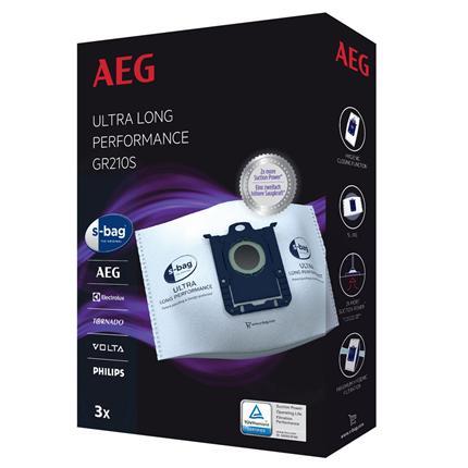 AEG stofzuigerzakken s-bag Ultra Long Performance 3 stuks, Witgoed en Apparatuur, Stofzuigers, Verzenden